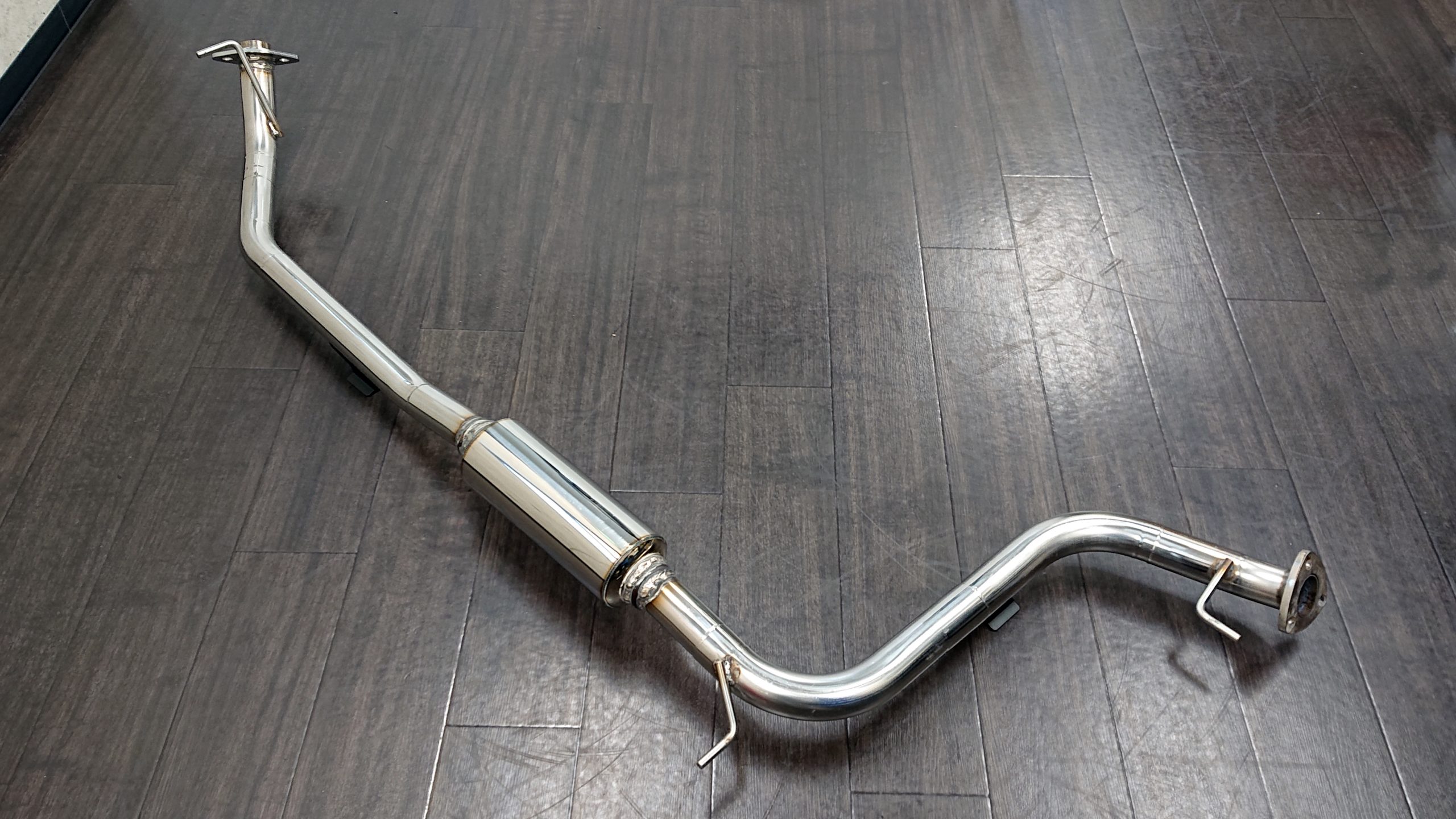 GK5 フィット 中間パイプ タイコ付き オールステン 50Φ