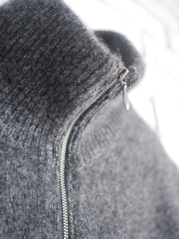 MAATEE&SONS Cashemere HalfzipSweater マーティーアンドサンズ