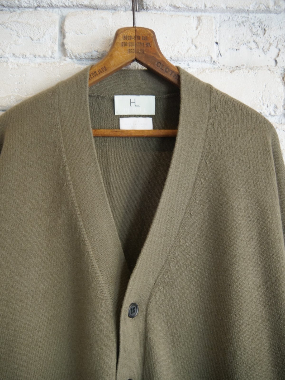 HERILL Goldencash Cardigan ヘリル ゴールデンキャッシュカシミヤ