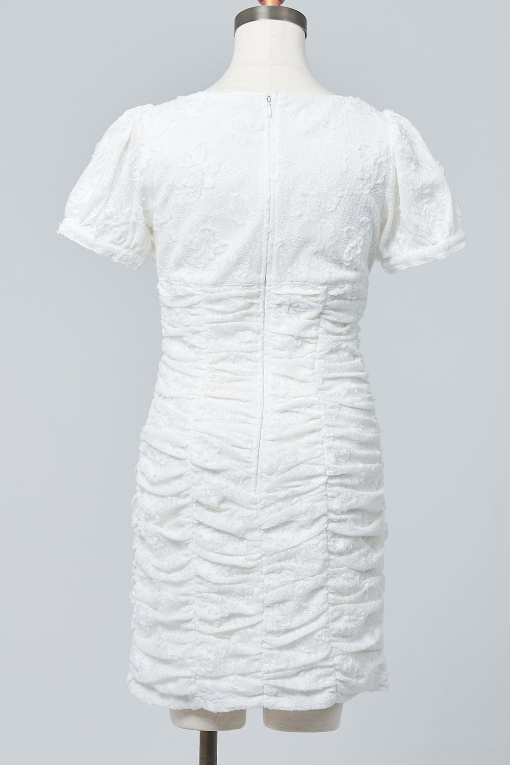 BELEAR MIMI（ベリアミミ）】ギャザーレースミニワンピース