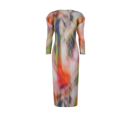 プリーツプリーズイッセイミヤケ ワンピース TURNIP & SPINACH