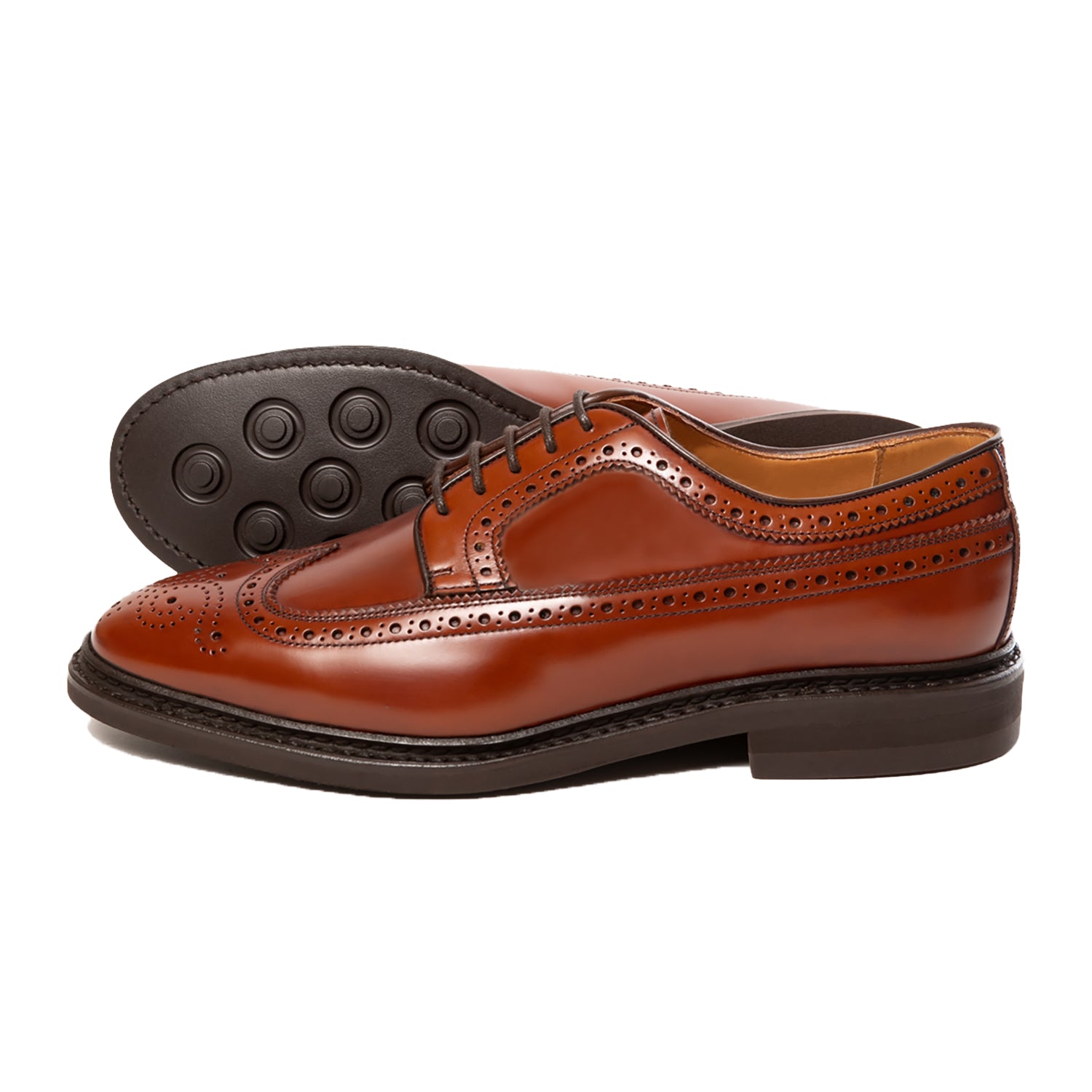 Berwick1707 | ウイングチップ コーティングレザー | 5278ROVILB