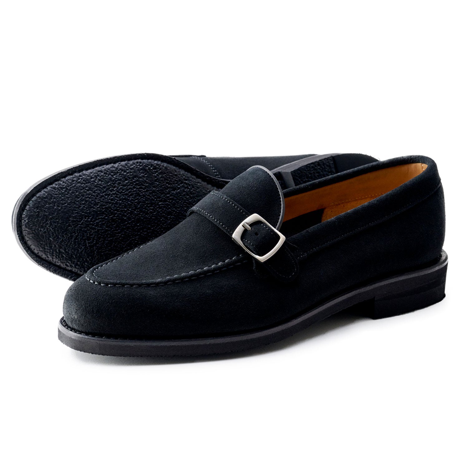 Berwick1707 | シングルモンクストラップローファー | 5611SBMLBK