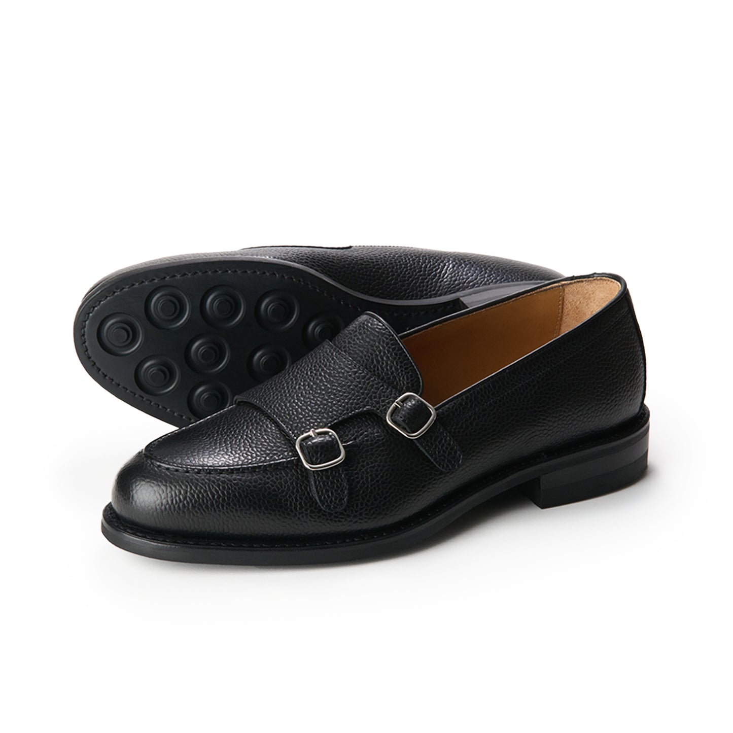 Berwick1707 | ダブルモンクストラップローファー | 4340CCDABK – バー