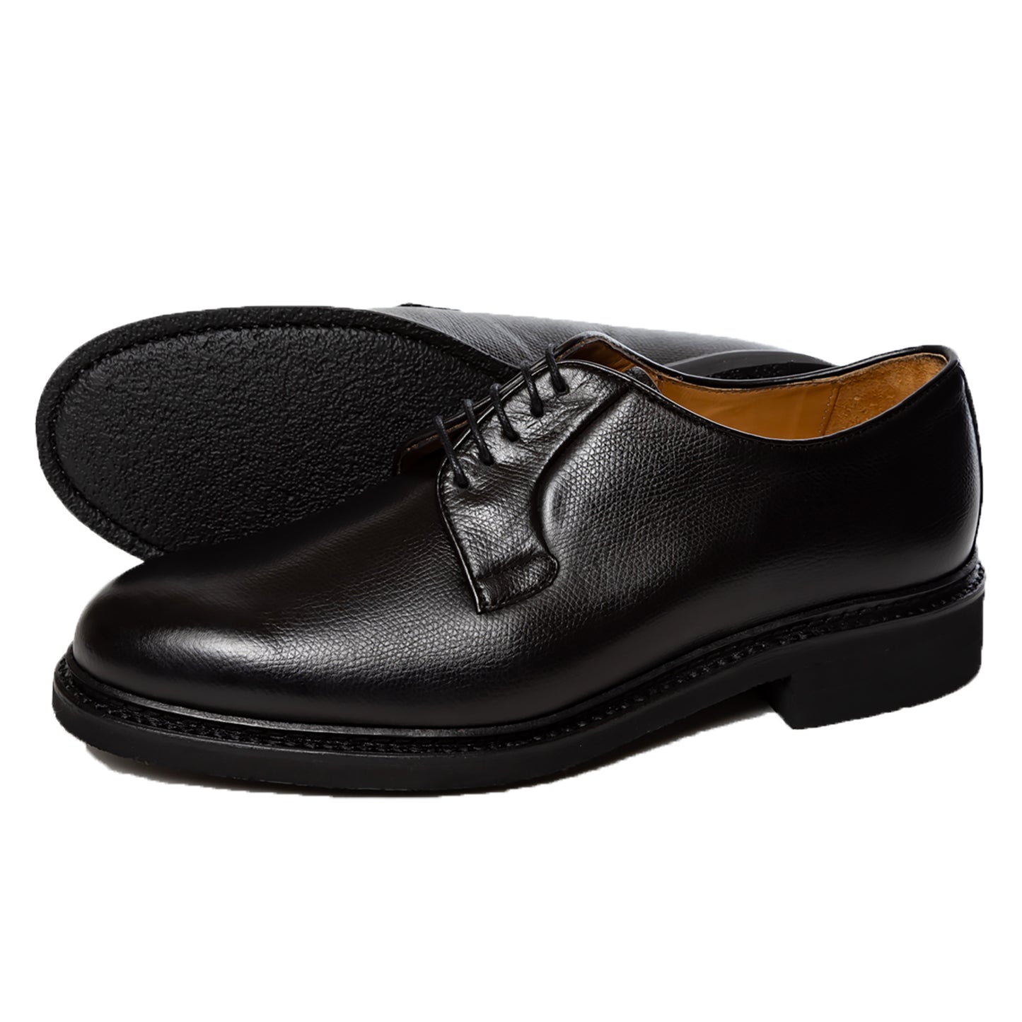 Berwick1707 | プレーントゥ シボ革 |3680RUMLBK – バーウィック