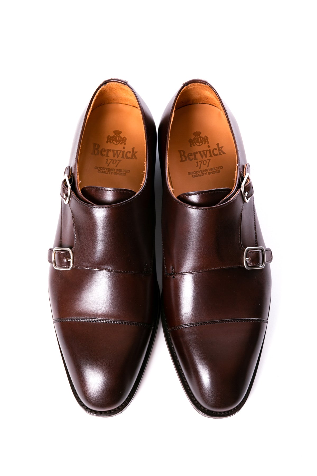 Berwick1707 | ダブルモンクストラップ | 5212VELEDB – バーウィック