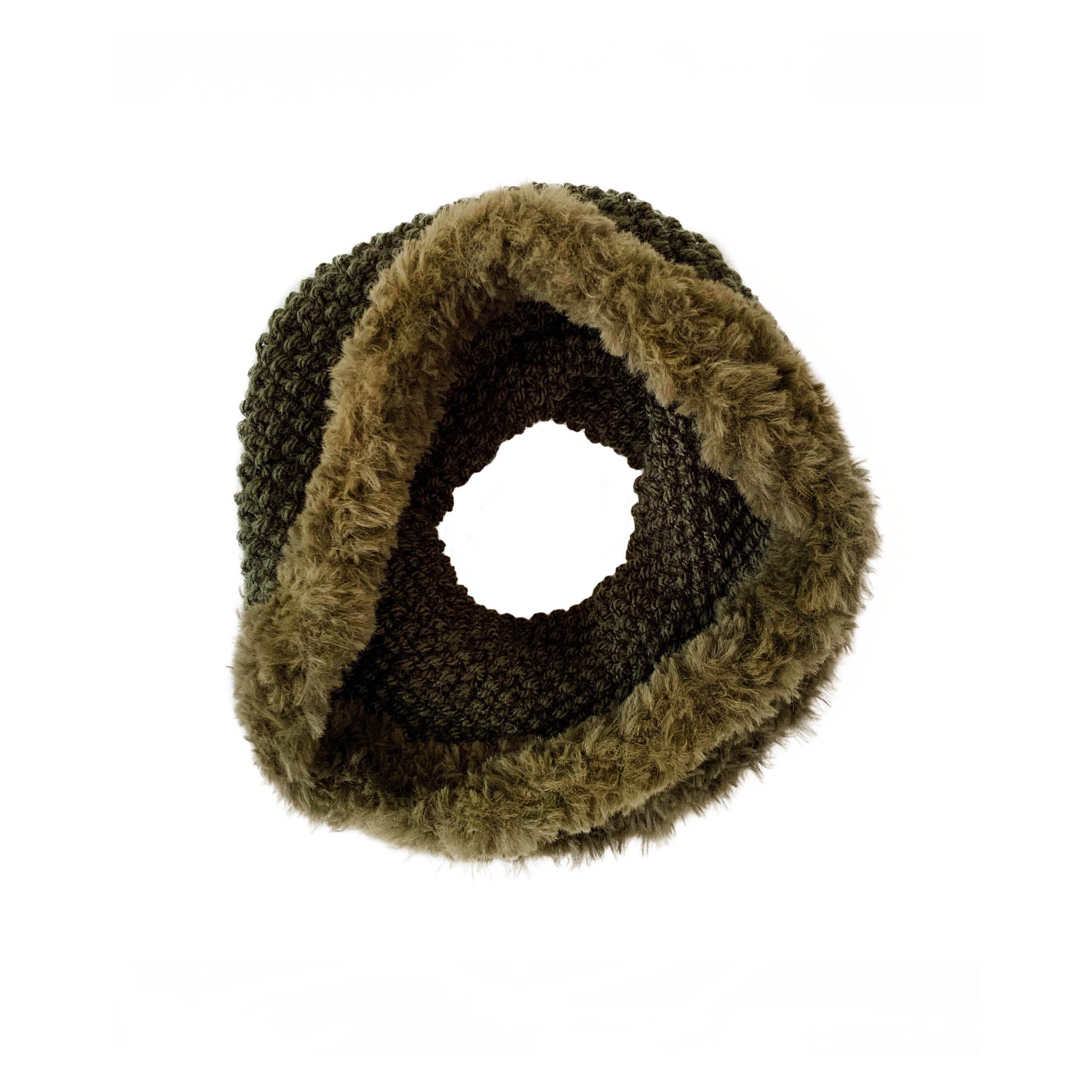 Olivia Faux-Fur Snood – Binge Knitting
