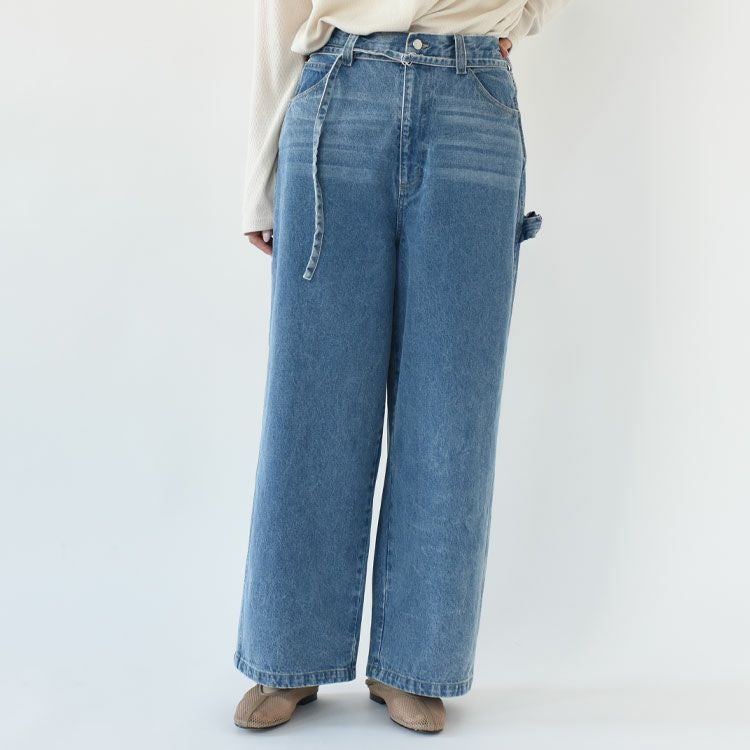 wide denim pants ワイドデニムパンツ/1-860093/MARMARMAR