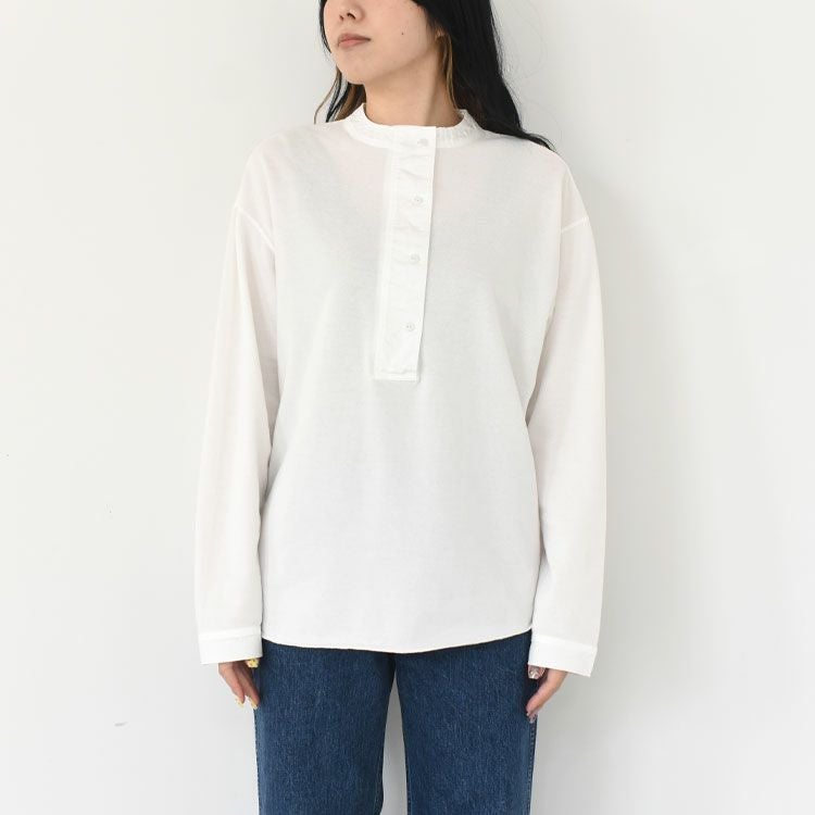 MILITARY HENLEY PULLOVER ミリタリーヘンリープルオーバー/THE