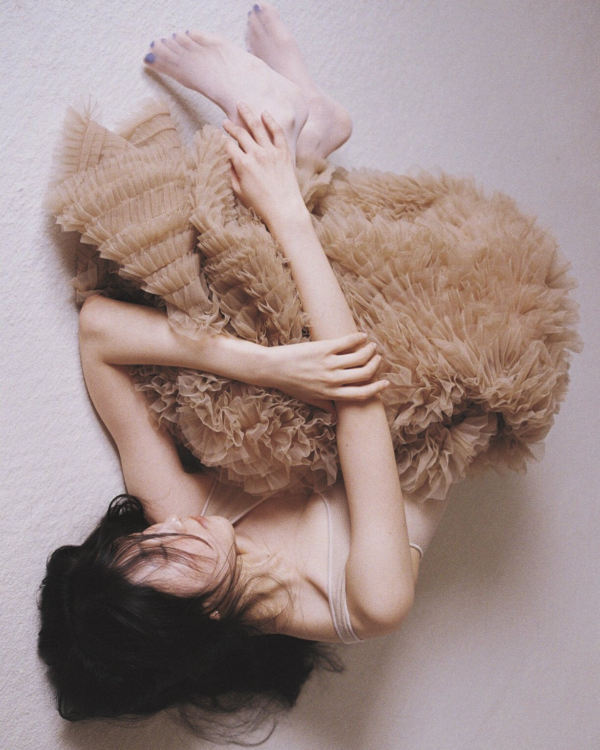 BIBIY. MADE | DARLENE SHUSHU SKIRT BEIGE｜Bibiy.