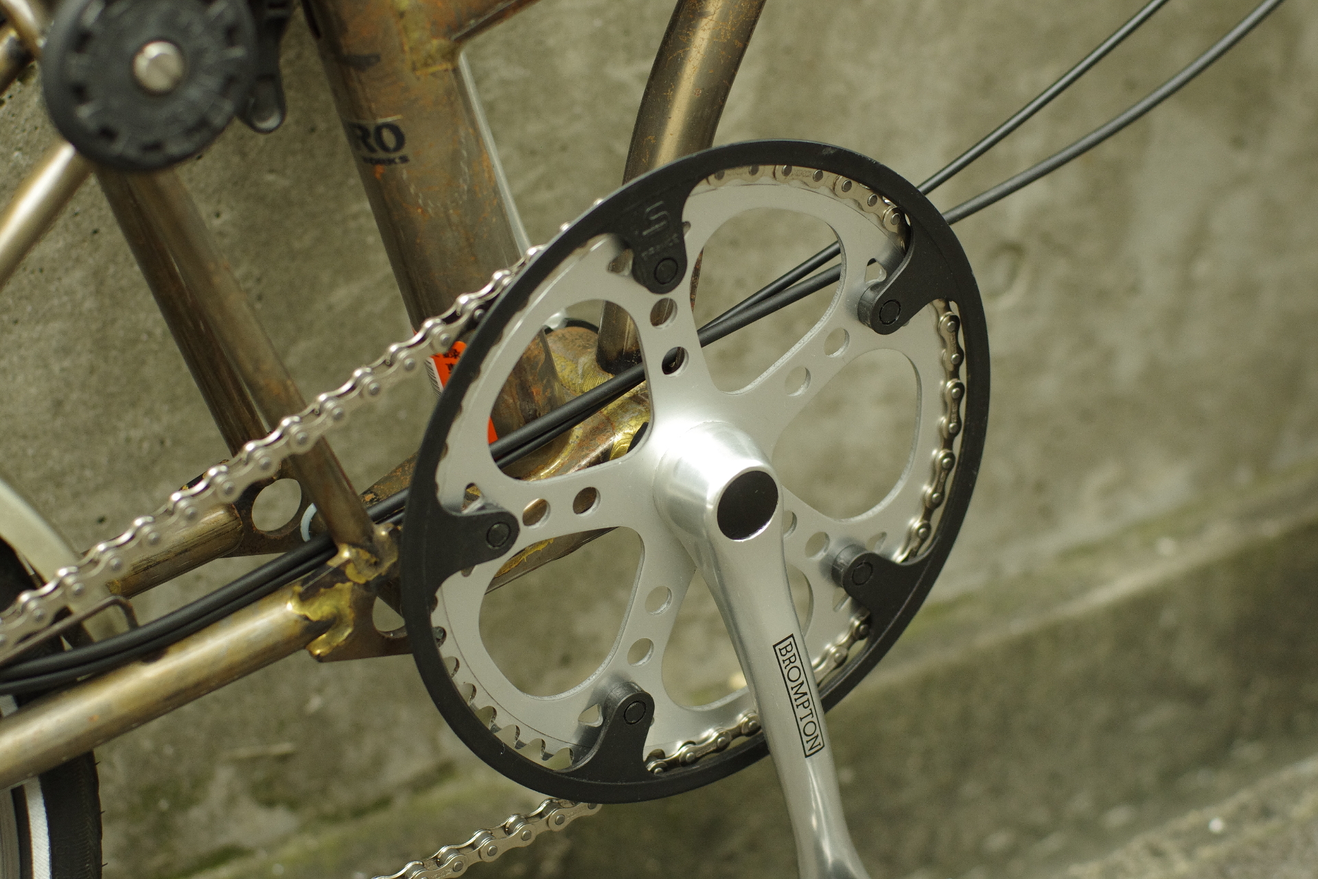 2007 Brompton オーバーホール作業でした。 – Bici Termini