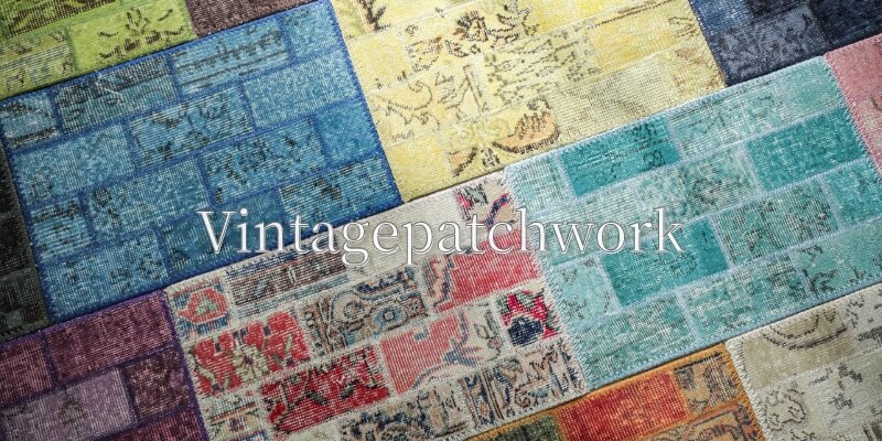 トルコ絨毯のパッチワーク - ラグ・カーペット通販【びっくりカーペット】