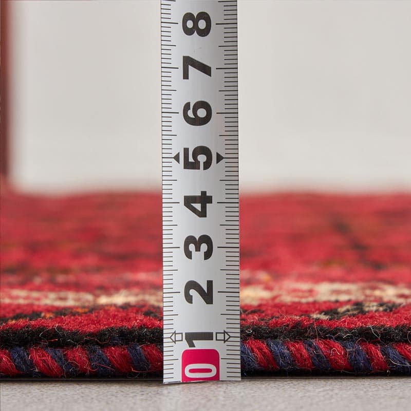 一点もので、一生もの】天然ウール100%トライバルヴィンテージラグ 約