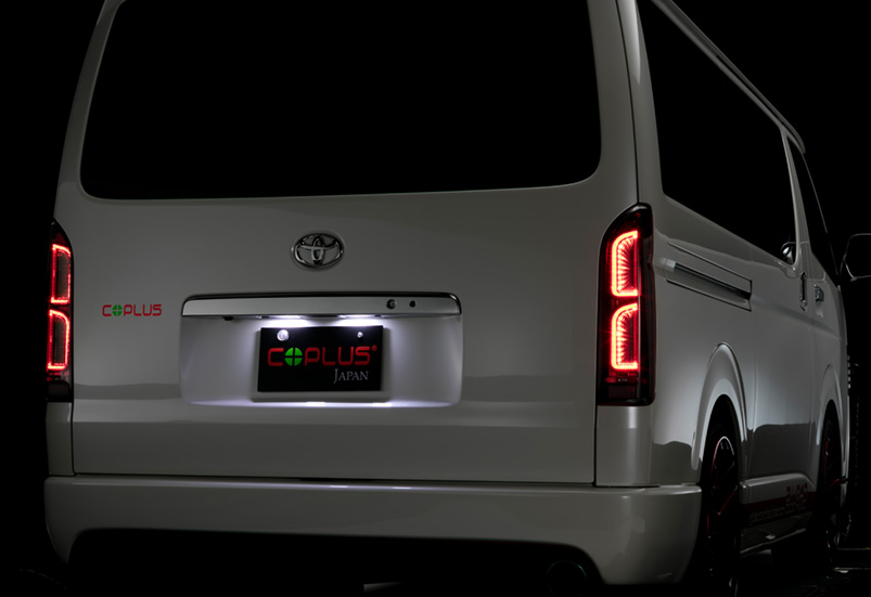 PLATINUM LED TAIL LAMP US Edition for HIACE｜プラチナLED