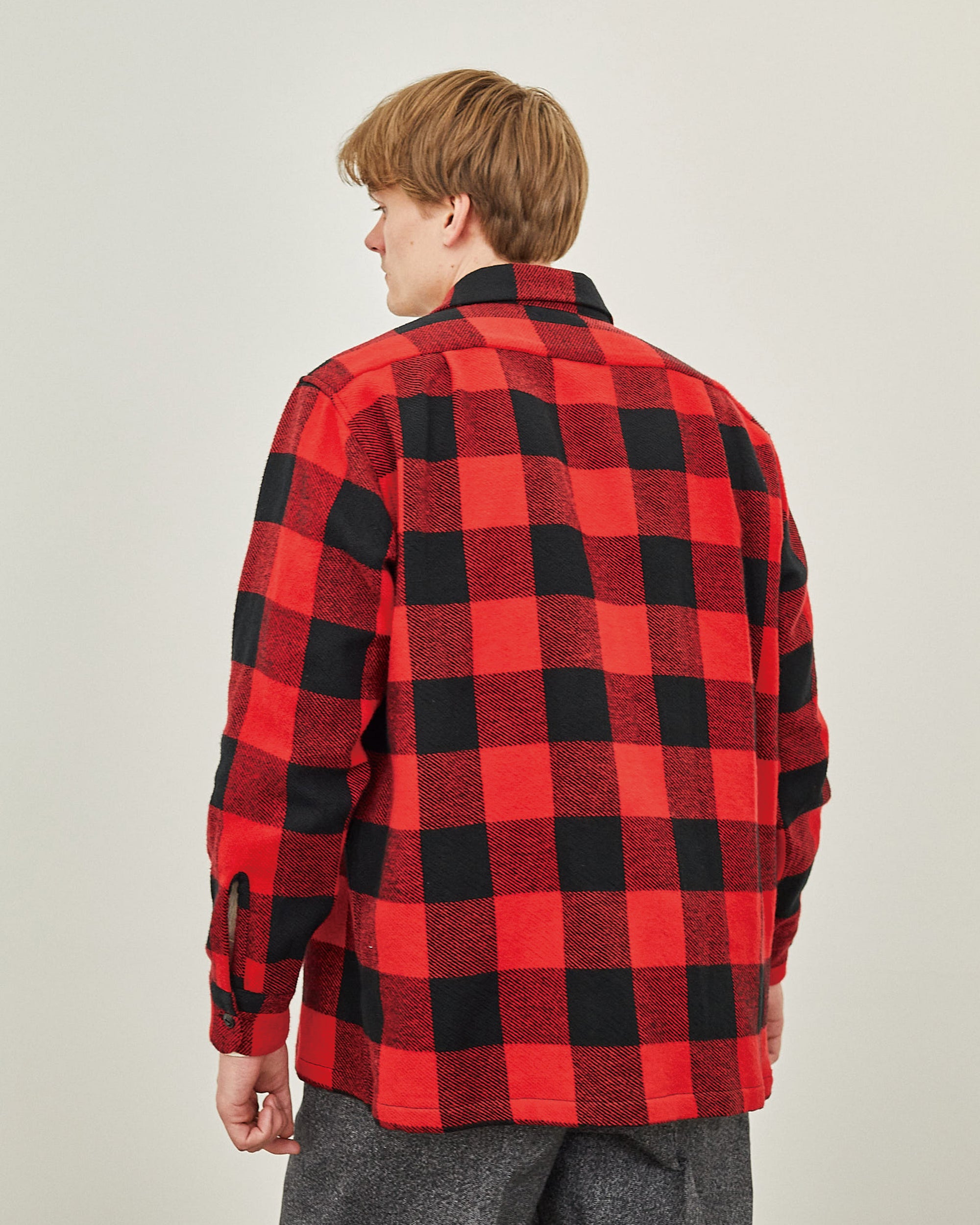 ROGER SHIRT PLAID COTTON TWEED
