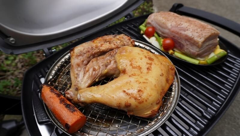 ウェーバー(Weber)の電気グリル Q1400 で自宅で超豪華なBBQ♪ | 魅惑の