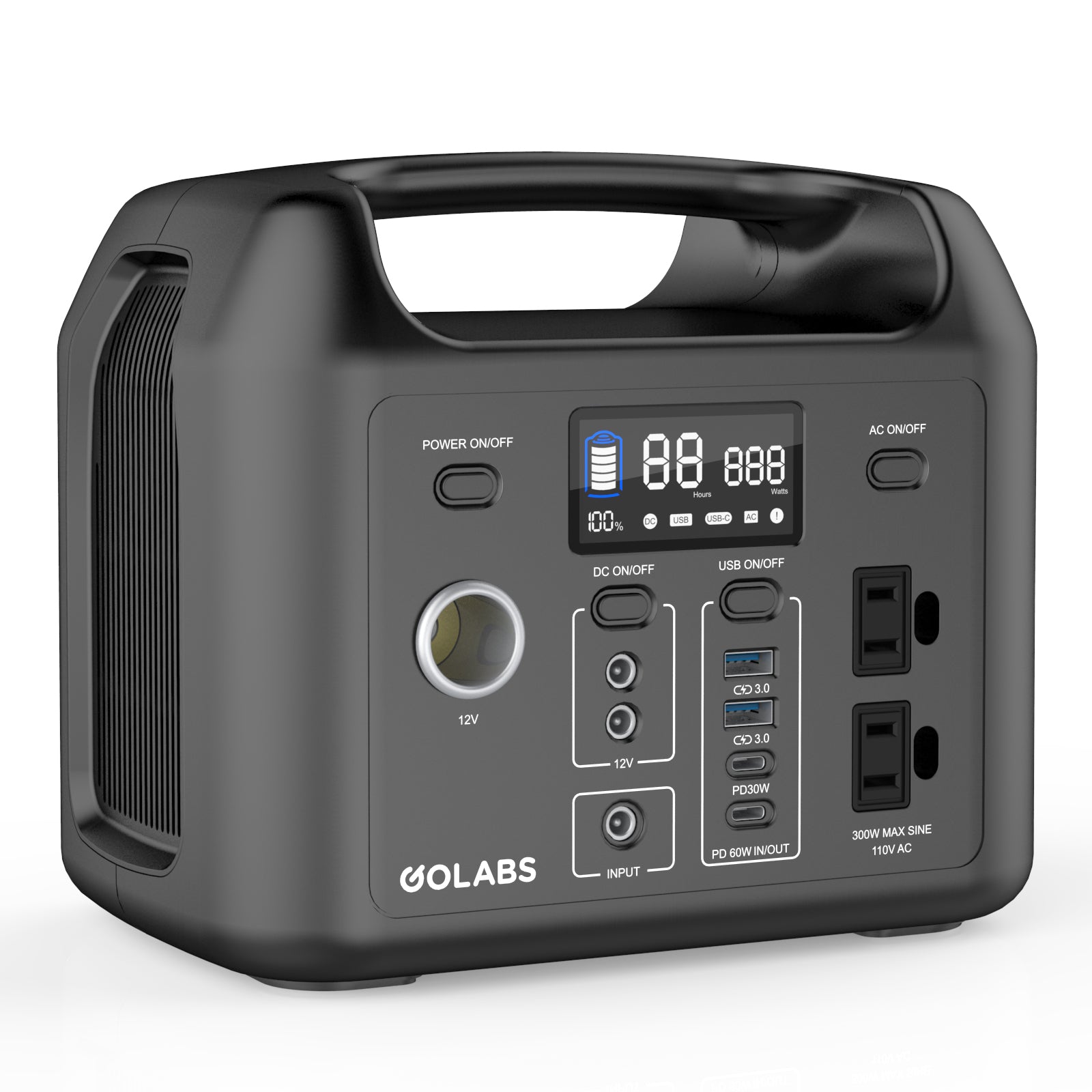 Golabs R300 300W Portable Power Station - OutdoorEX - Bike.cc