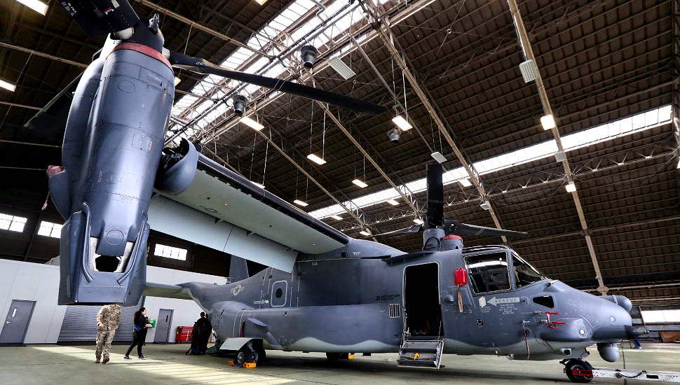 電子版】米軍横田基地、CV22オスプレイを公開 | 政治・経済 ニュース