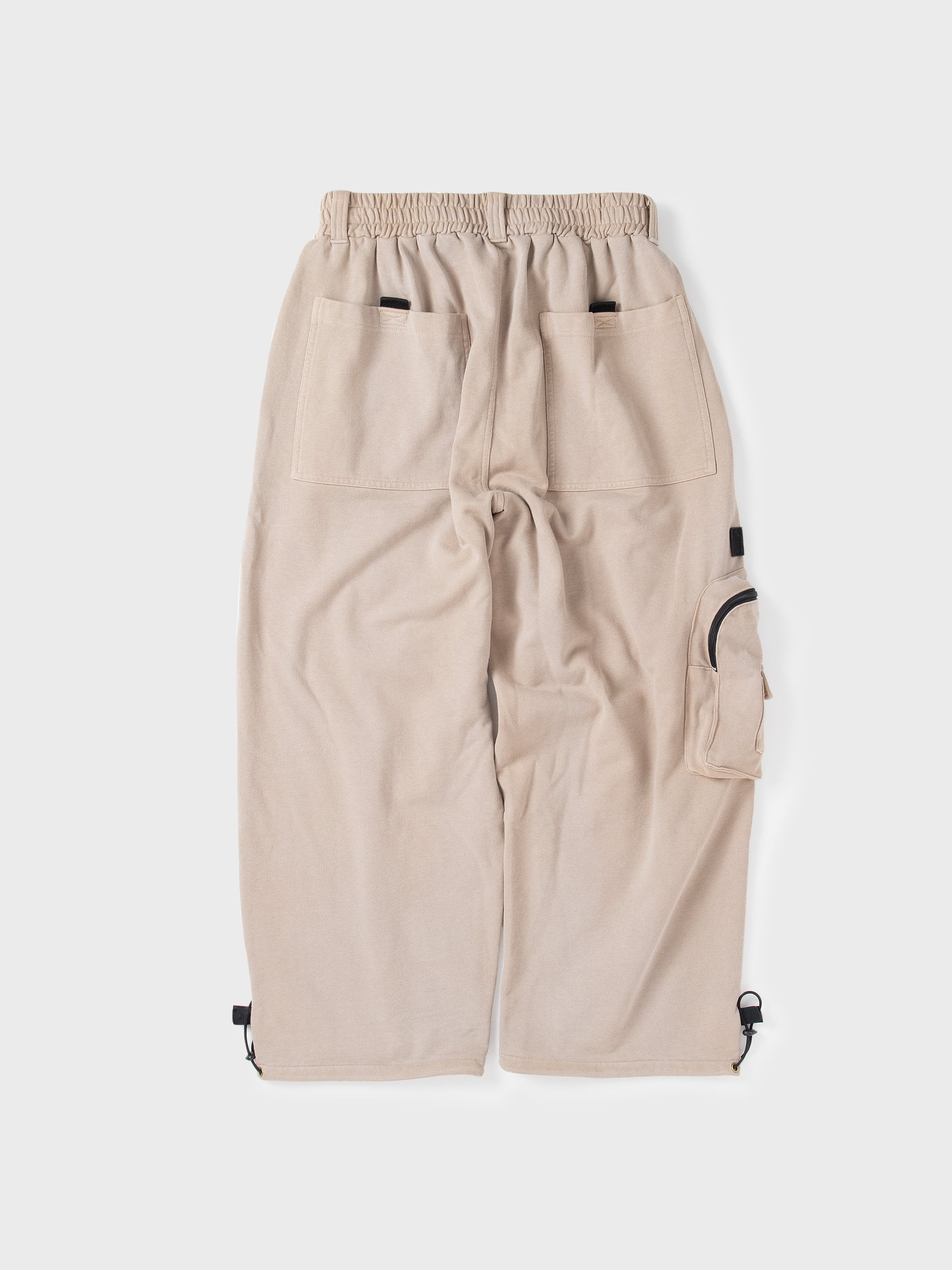 TYPE-002 Giant Pocket Sweat Pants BEIGE – BONKNOW FREAKS