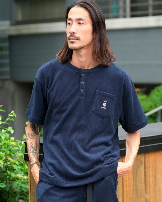 OUTLET】RVCA メンズ 【ALL TIME COLLECTION】 ALLTIME TERRY TEE T