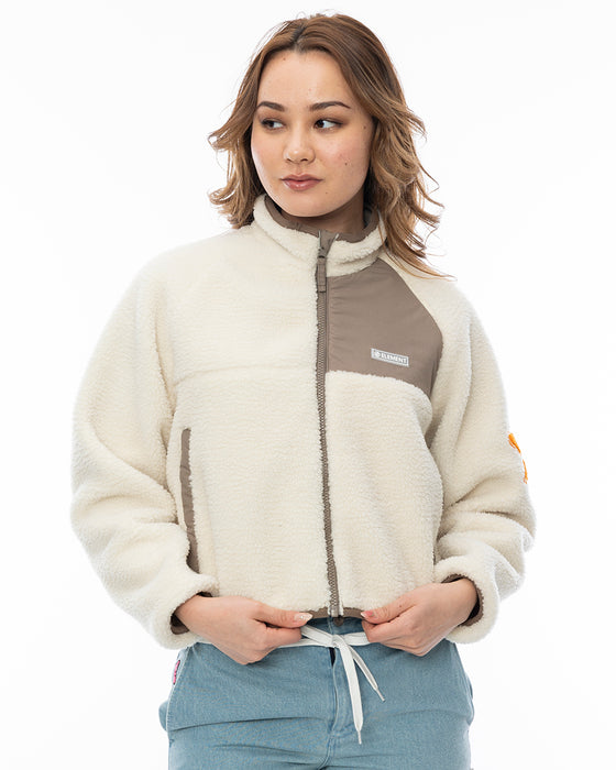 OUTLET】ELEMENT レディース BOA JACKET WOMEN ジャケット BEG 【2024