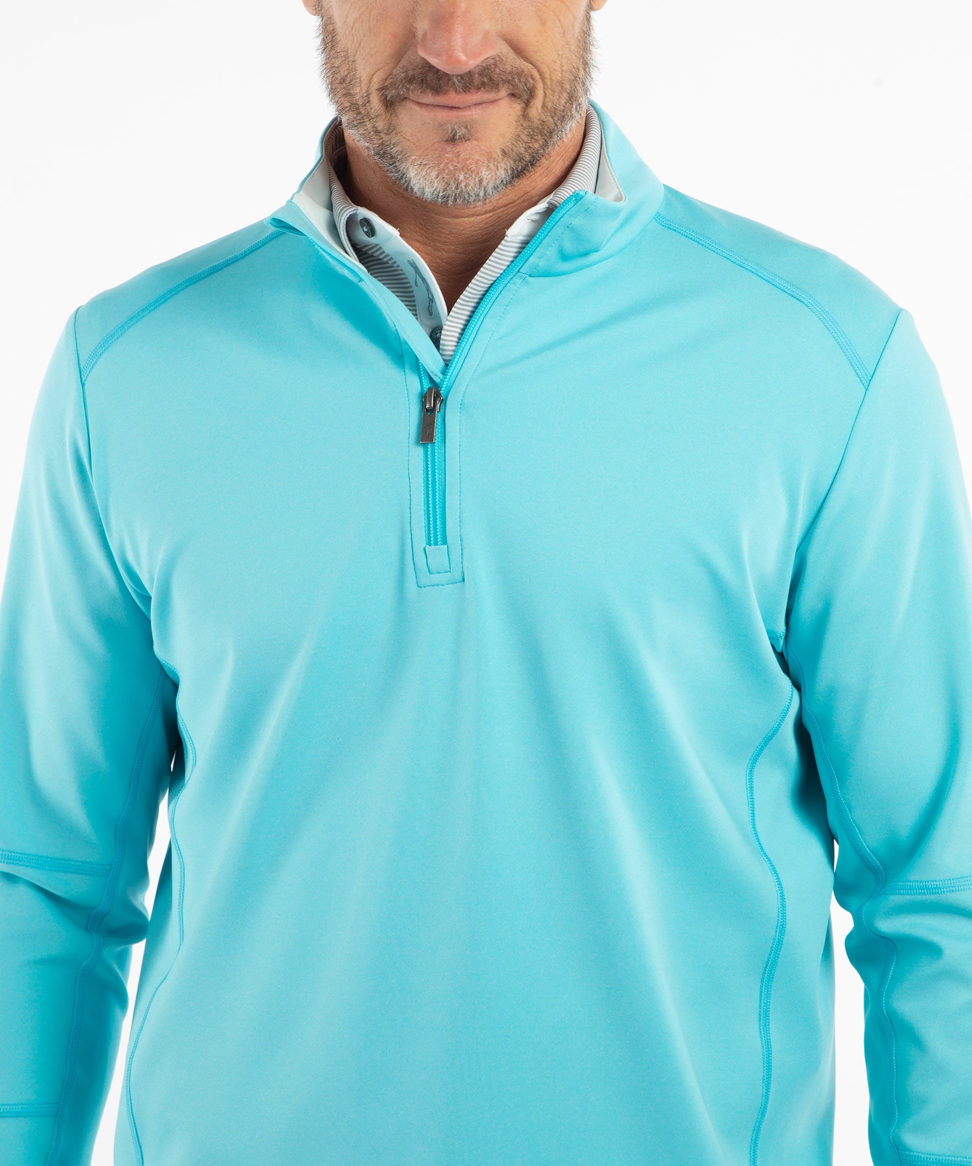 Performance Viking Quarter-Zip Long-Sleeve Pullover - Bobby Jones