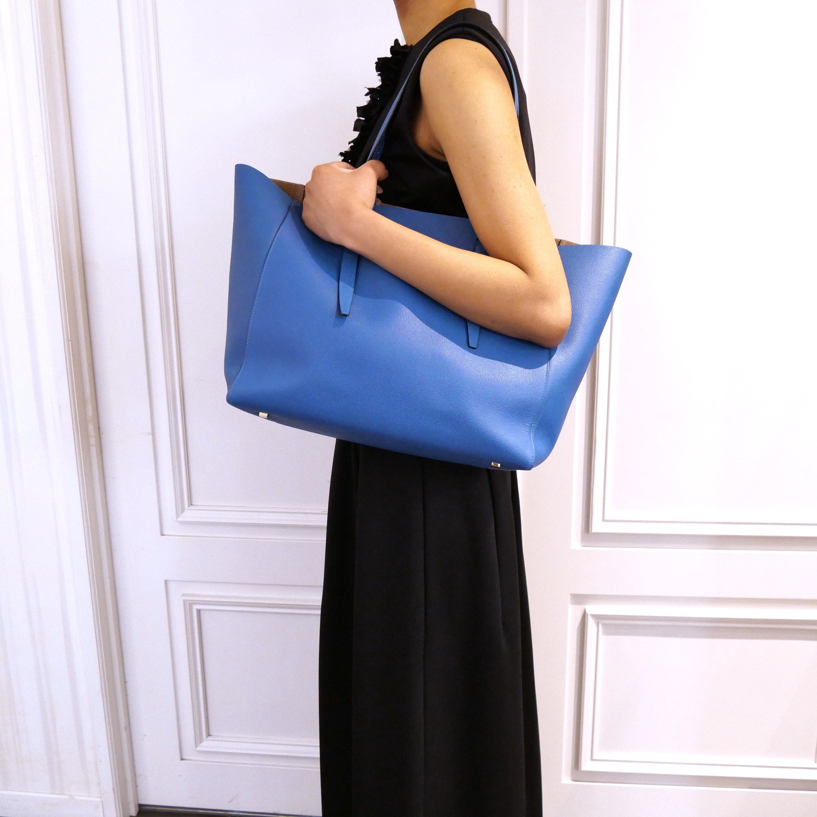 正規品・送料無料】Valextra / SOFT TOTE BAG (BLUE) | BOLS・1987