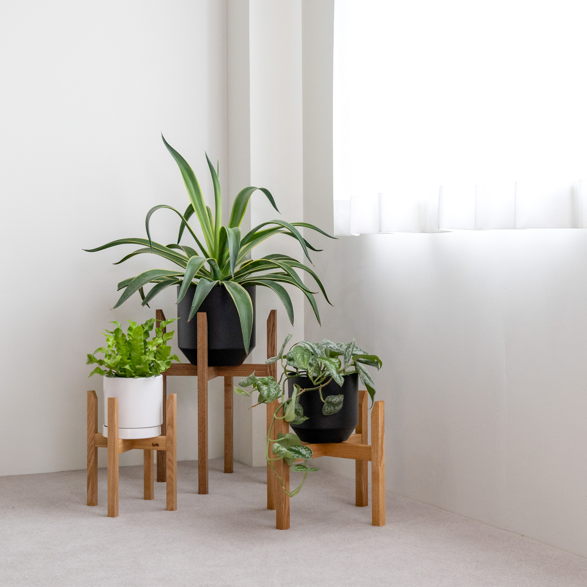 Lサイズ】2WAY観葉植物プランタースタンド | WE LOVE WOOD 暮らしに木