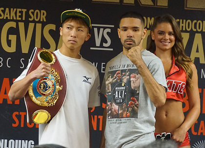 井上尚弥ベルト忘れても余裕、コンディションも万全 | Boxing News