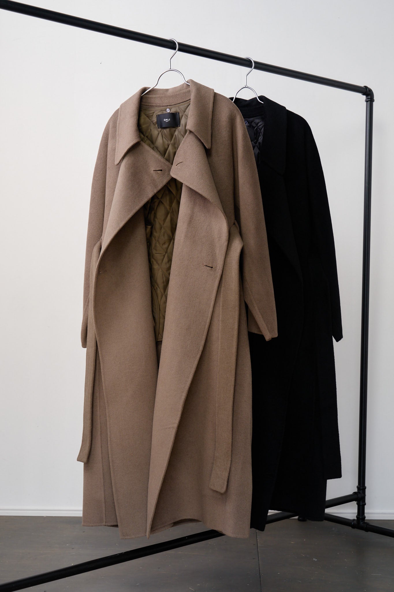 ウールカシミアロングコート – DALI GOAT