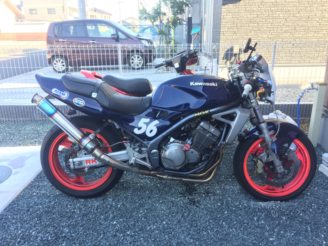 バリオス全塗装 | まーさんの道楽劇場