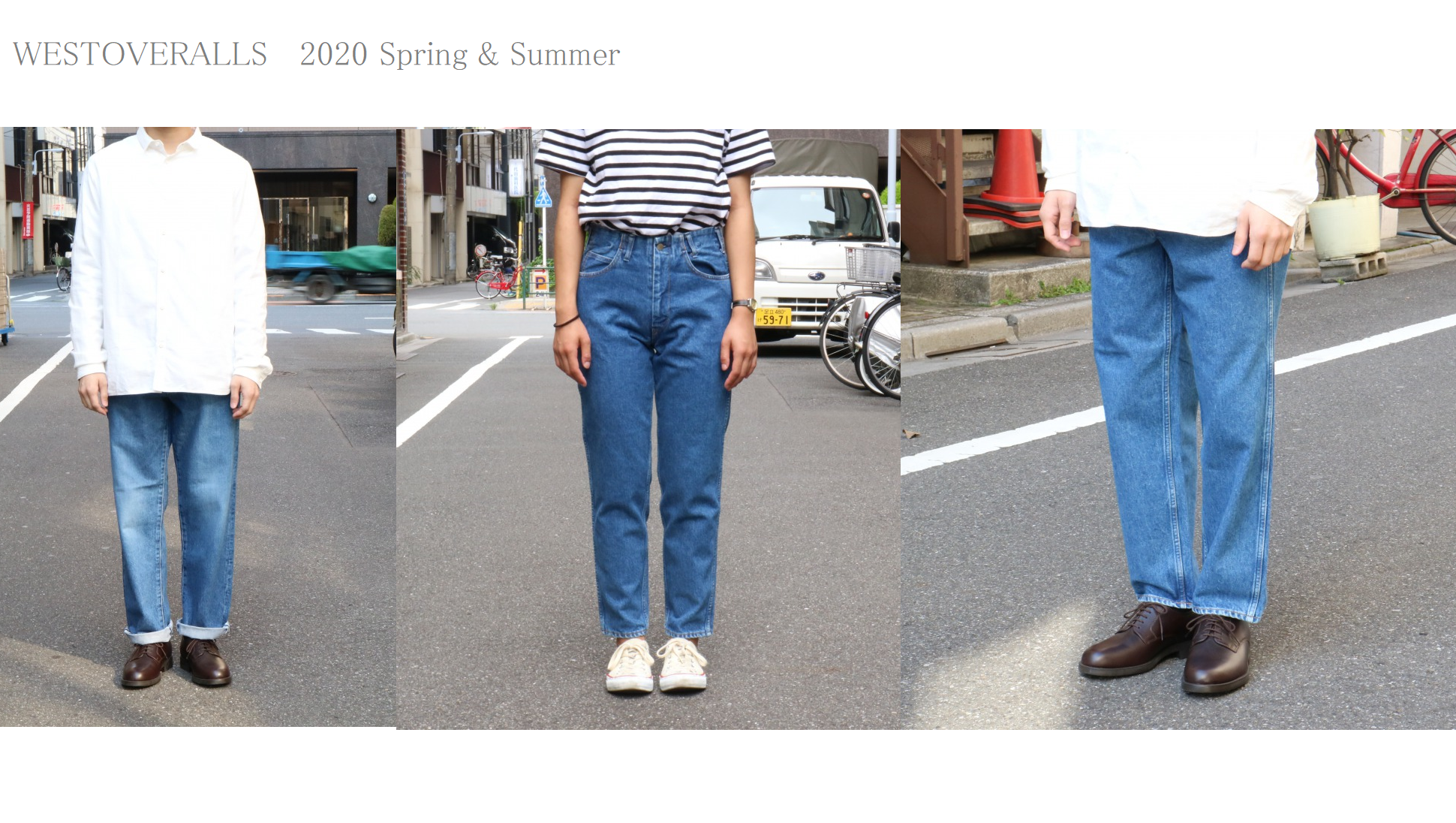 WESTOVERALLS (ウエストオーバーオールズ) / デニムパンツ入荷（メンズ