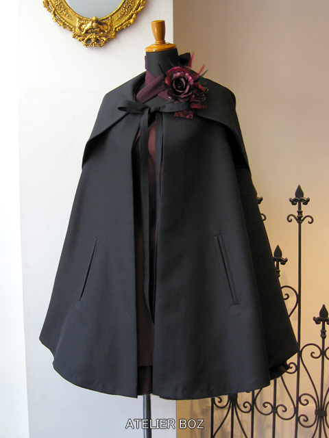 サンプル入荷：フードミニマント[2114] | choice closet