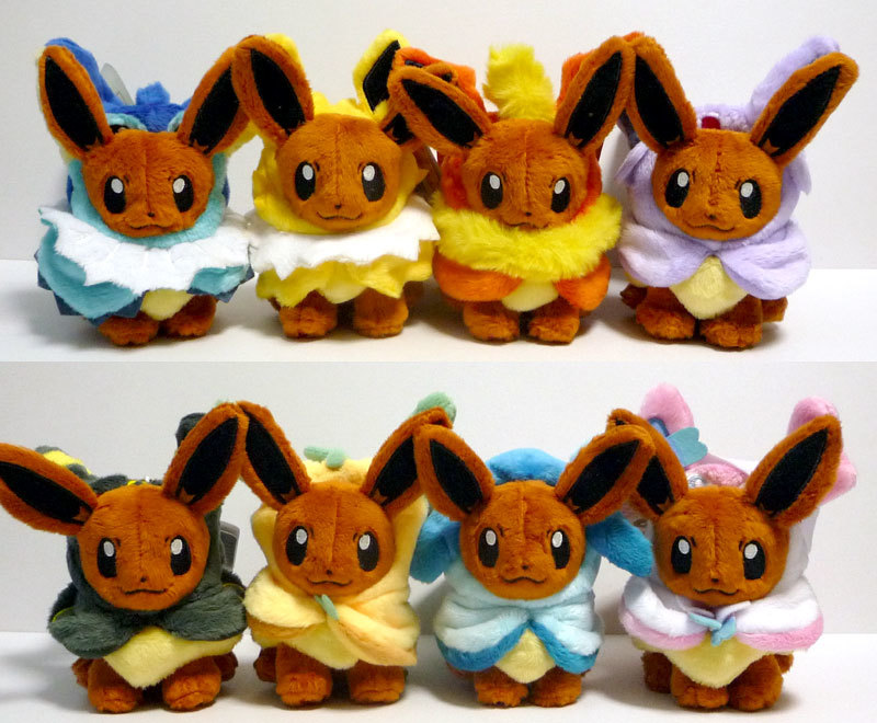 イーブイ ポンチョシリーズ ぬいぐるみ 発売 - ポケモングッズ紹介