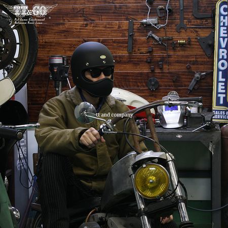 TT&CO トゥーカッター スモールフルフェイス マットブラック少量入荷