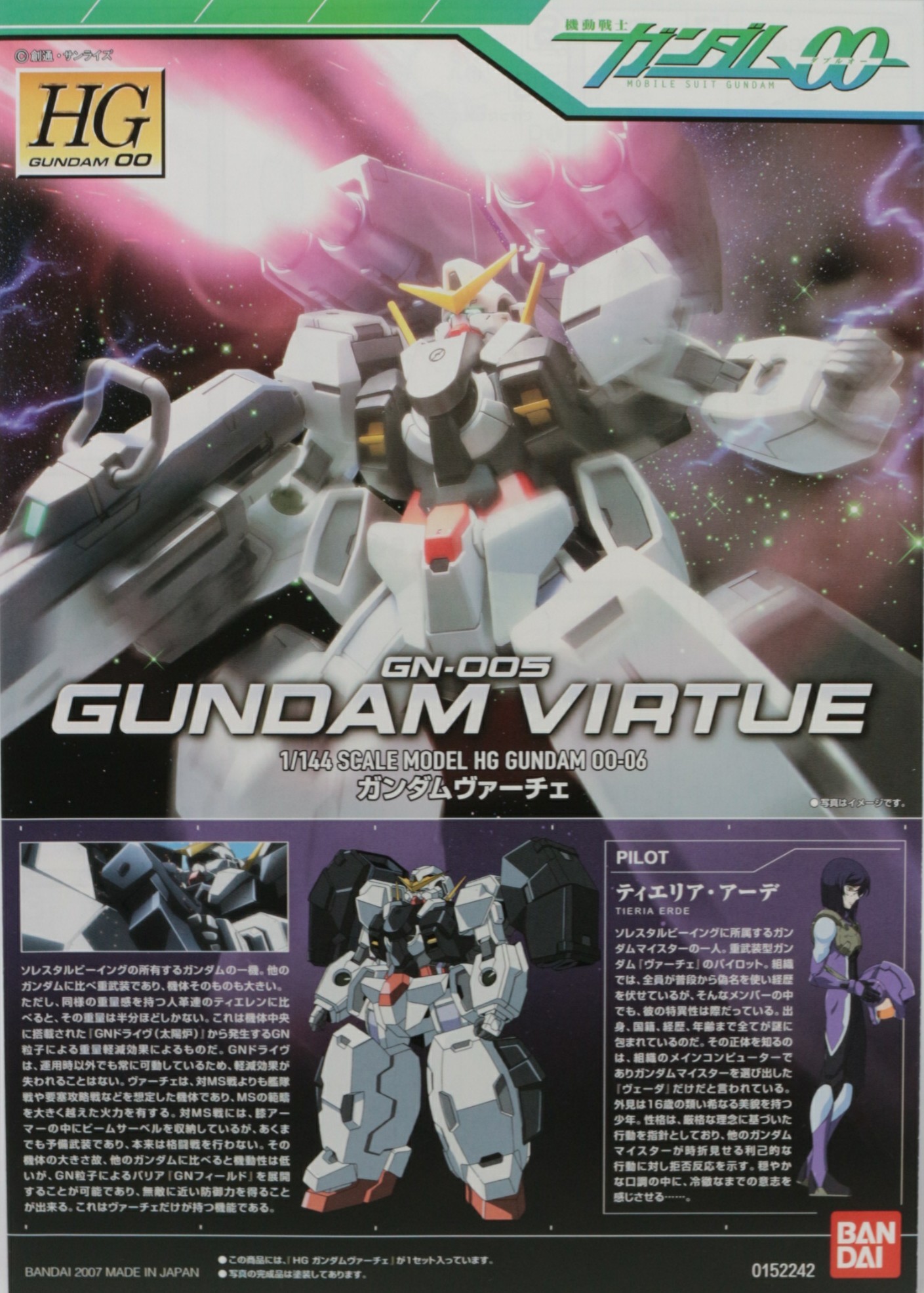 HG 1/144 「機動戦士ガンダム00」1st Season MSセット [クリアカラー