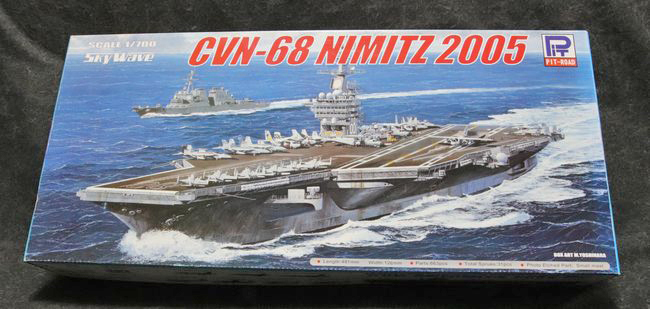 HIGH-GEARedの模型と趣味の日常 1/700航空母艦『CVN-68 ニミッツ』製作