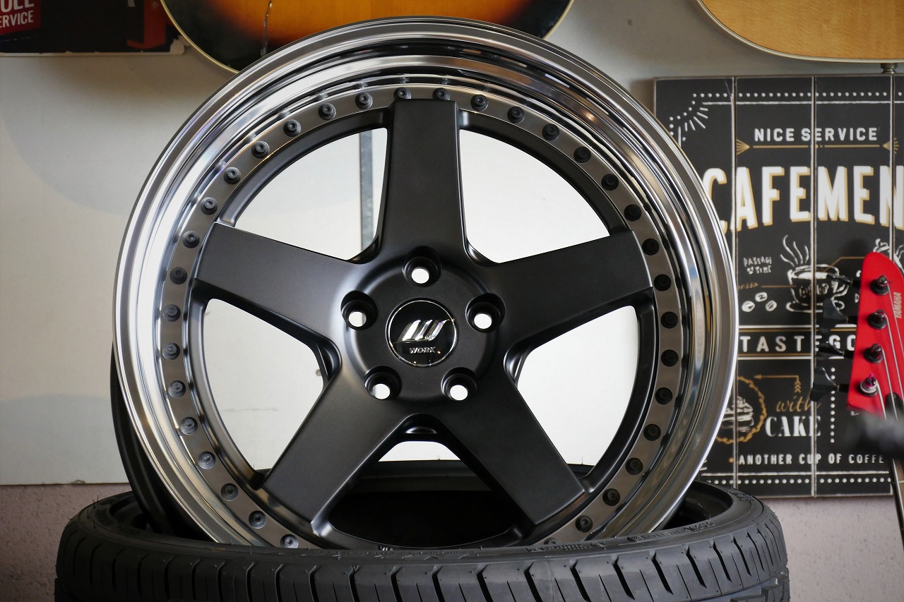 ワーク・ジスタンスW5S入荷しました(^_-)-☆ - タイヤ・ホイール