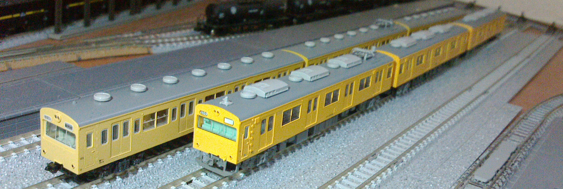 鉄道模型再収集開始 #211 マイクロエース 103系 西日本更新車・濃黄色