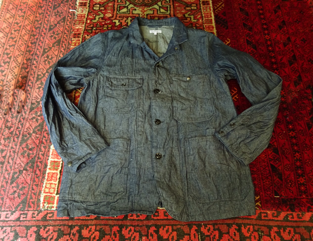 ENGINEERED GARMENTS」 LOGGER JACKET/SOLID 8OZ DENIM | suplex