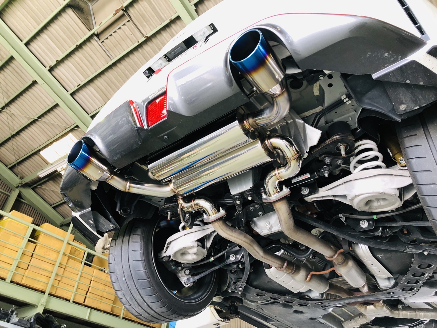 Z34 NISMO ワンオフマフラー製作 完成！ | N-TEC名古屋 オリジナル
