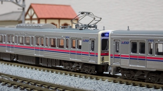 京王7000系 新塗装 増結2両セット - ビスタ模型鉄道（エヌゲージ日記）