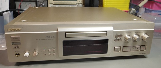 SONY MDS-JA30ES CDプレーヤー ゴールドジャンク