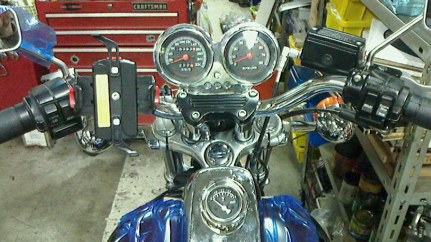 1993FXR スピードメーター / タコメーター / ボルトメーター 配線