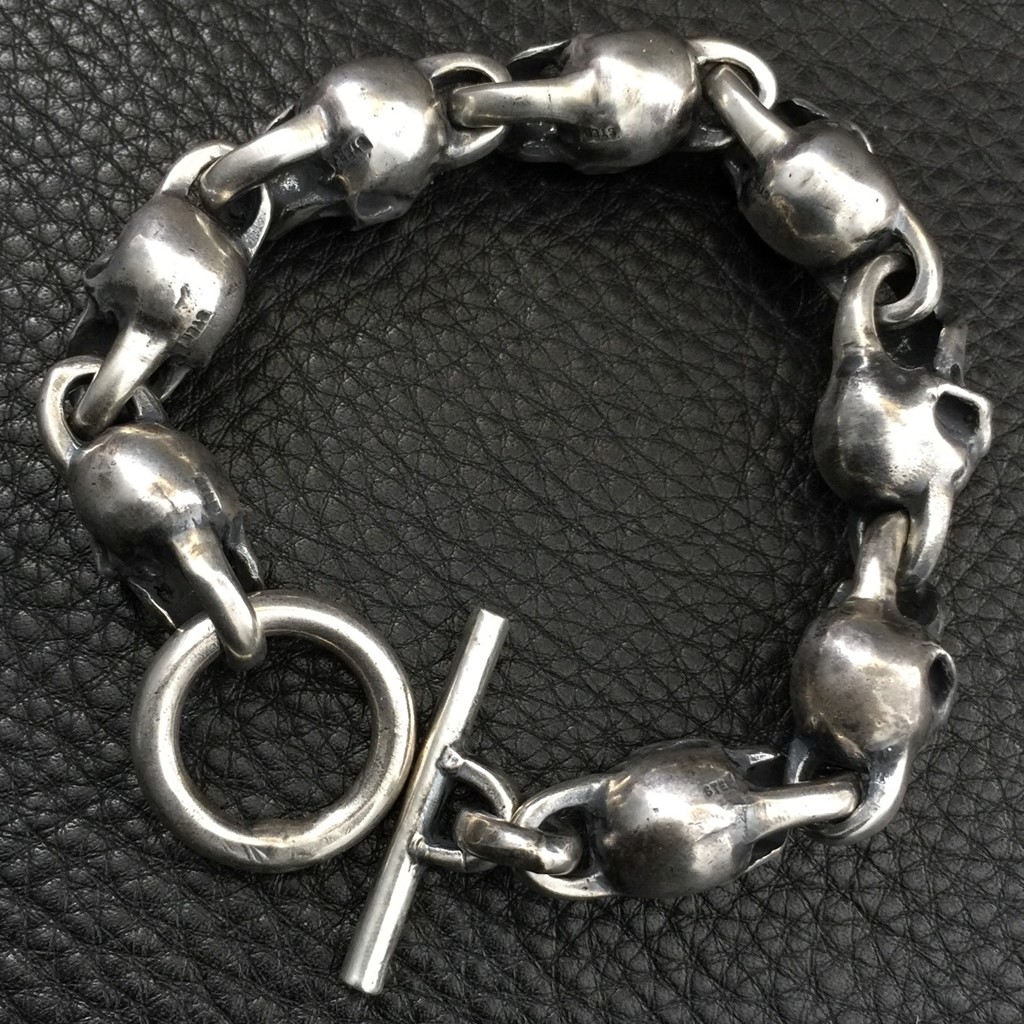 ガボラトリーのブレスレット, 8スカル リンクス ブレス レット（縦割り