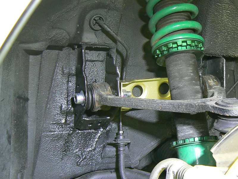 S2000アッパーアーム補強 | レフィルブログ