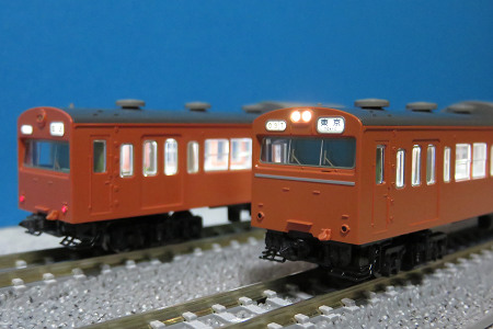 TOMIX 103系高運転台非ATC車・オレンジ 先頭車 - にゃいっちぃと電車の