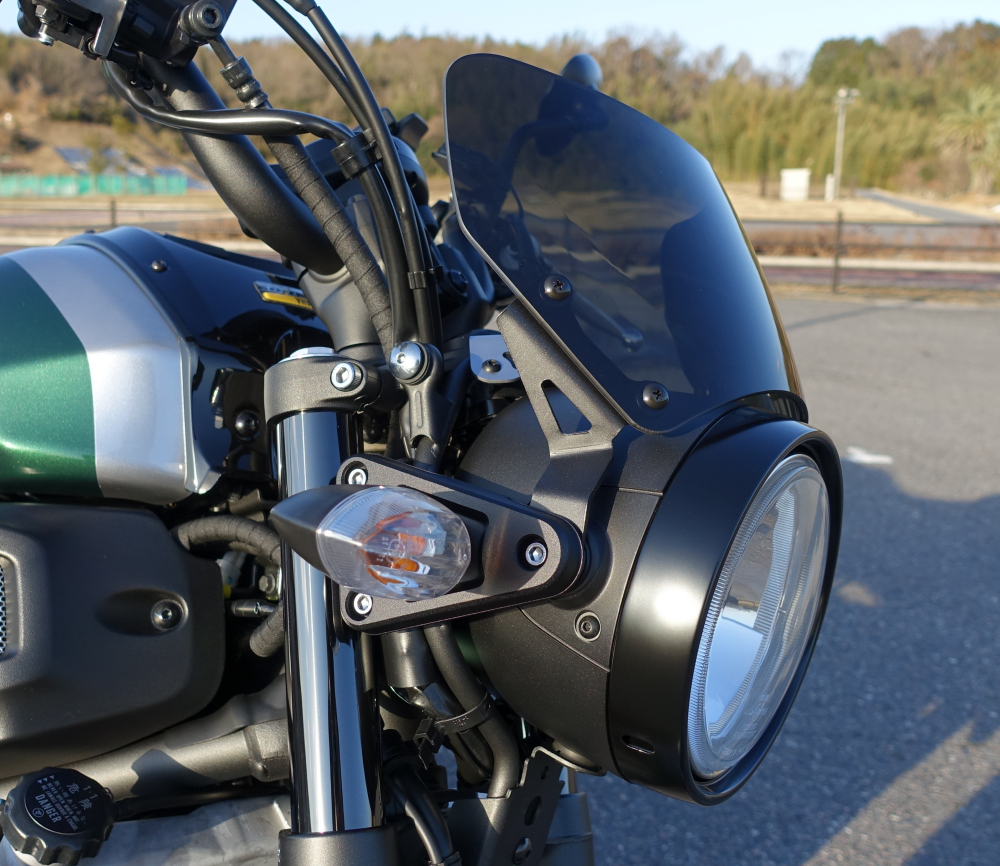 XSR700 (〜2021) ヤマハ純正スクリーンフライスクリーンワイズギア