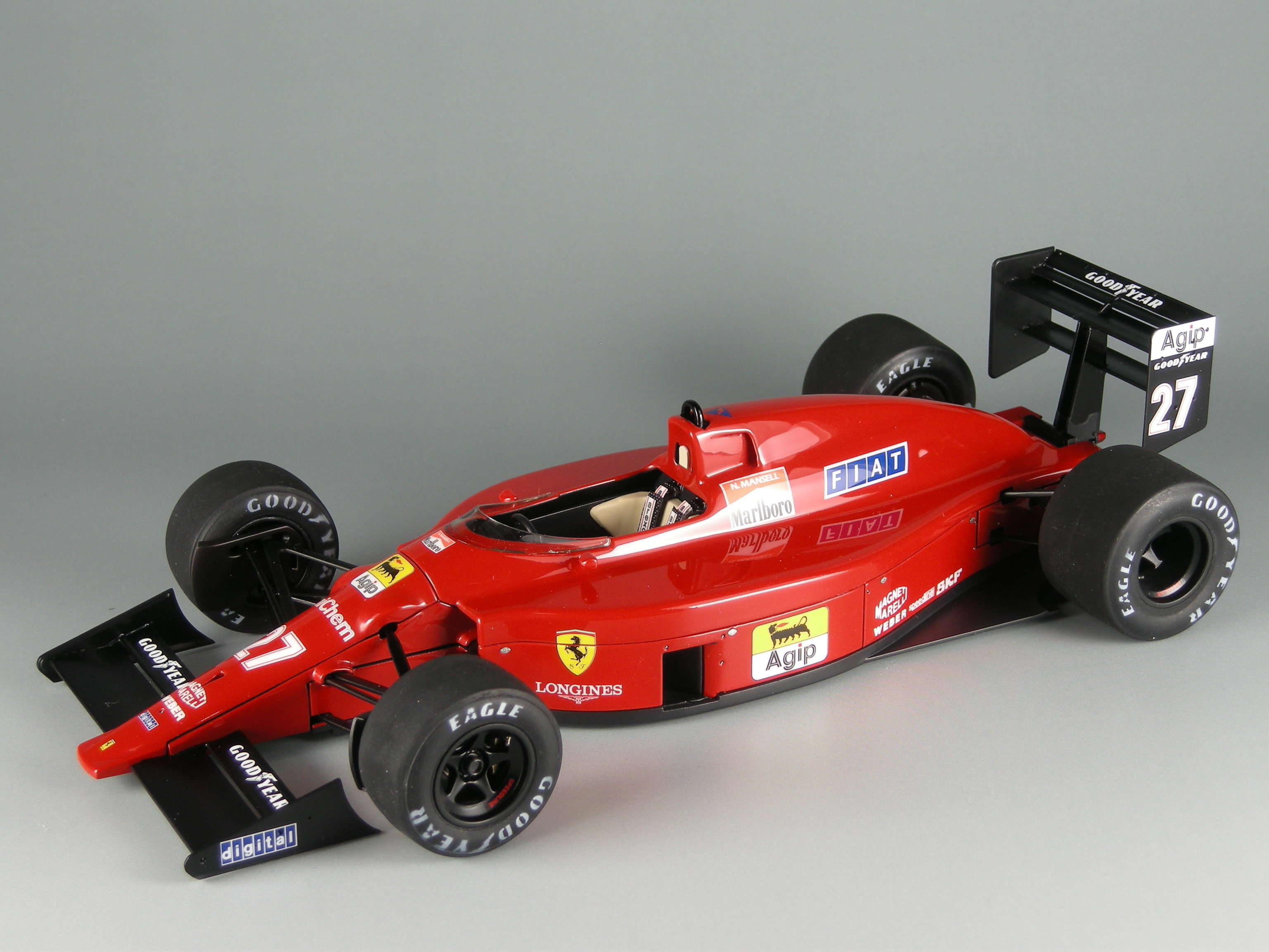 1/20 Ferrari 640 (F189) N.MANSELL BRAZILIAN GP (TAMIYA) #0016