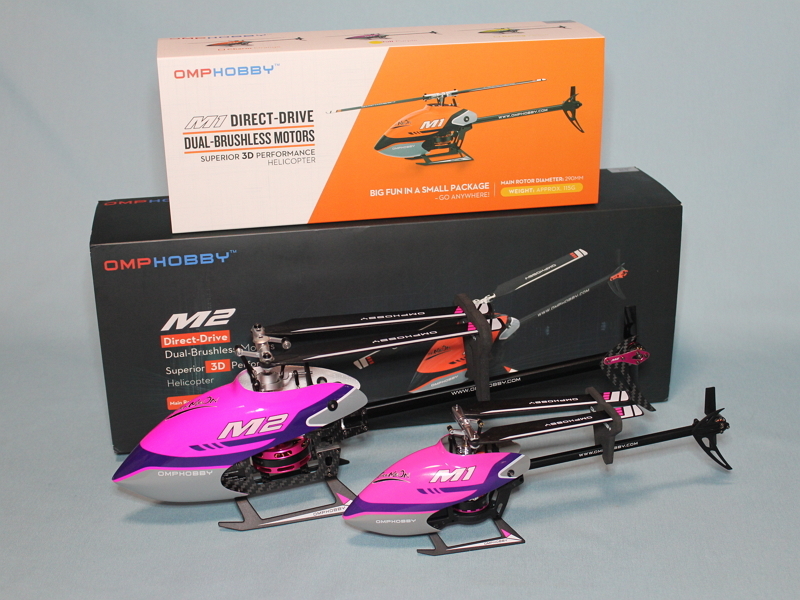 OMPHobby M1 プリ・プロダクトサンプル到着 その1 | Hobby Shop Glide Path